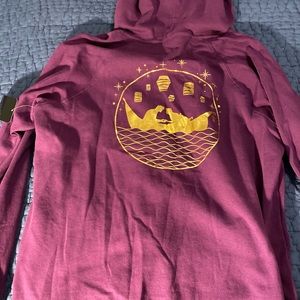 DISNEY TANGLED PURPLE SWEATSHIRT COSPLAY RAPUNZEL